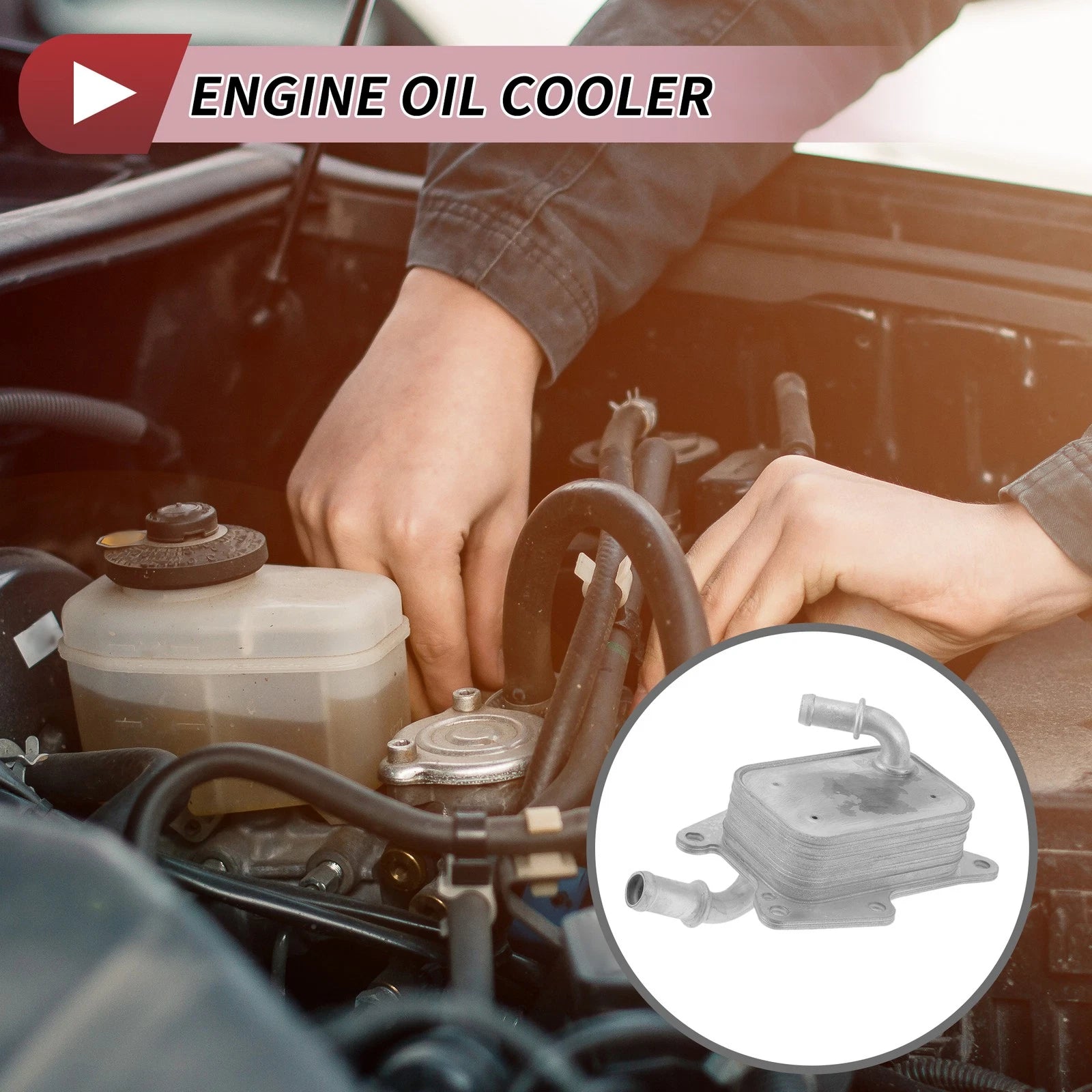 Engine Oil Cooler Replacement for Mercedes-Benz Sprinter 2500 (2014–2018)