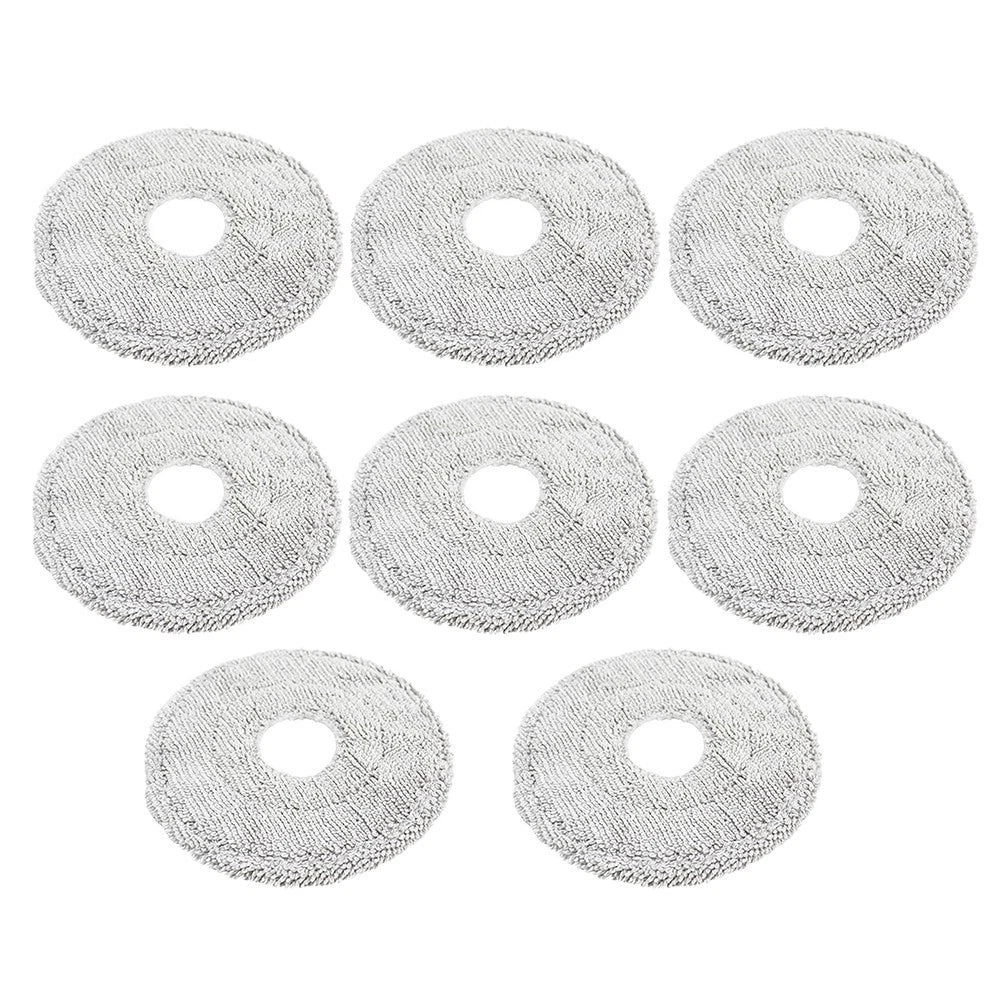 10 Pack Microfiber Mop Cloths for Midea V12Pro Robot Vacuum