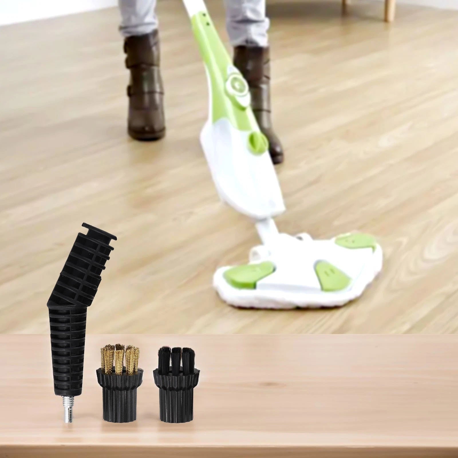 Brush Head Set for Steam Mop (Compatible with )