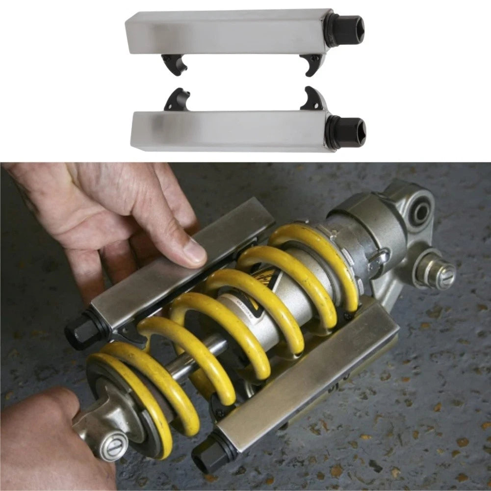 Carbon Steel Motorcycle Spring Compressor Tool for Reliable Manual Use