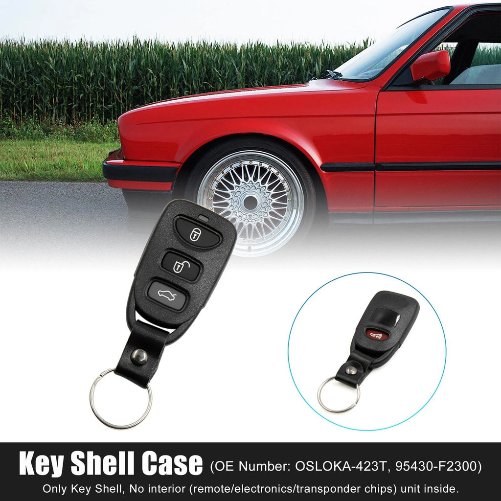 Car Key Fob Shell Case Replacement for Hyundai Elantra Sonata (2011–2020)