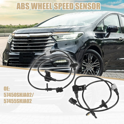 2pcs ABS Sensor No. 57450SHJA02 / 57455SHJA02 for Honda Odyssey (2018–2023)