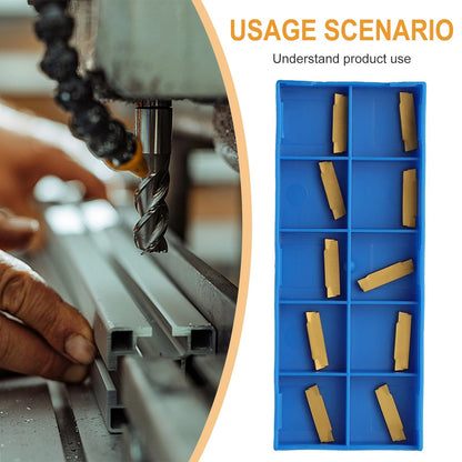 Carbide Inserts for Stainless Steel Processing MGMN Series