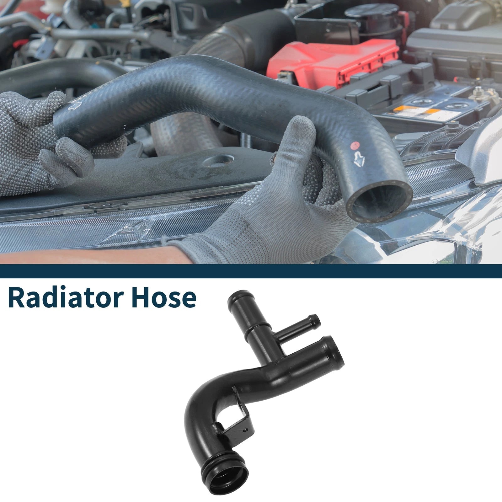 Radiator Coolant Hose Pipe Replacement for Audi Q7 3.0L (2009–2012)