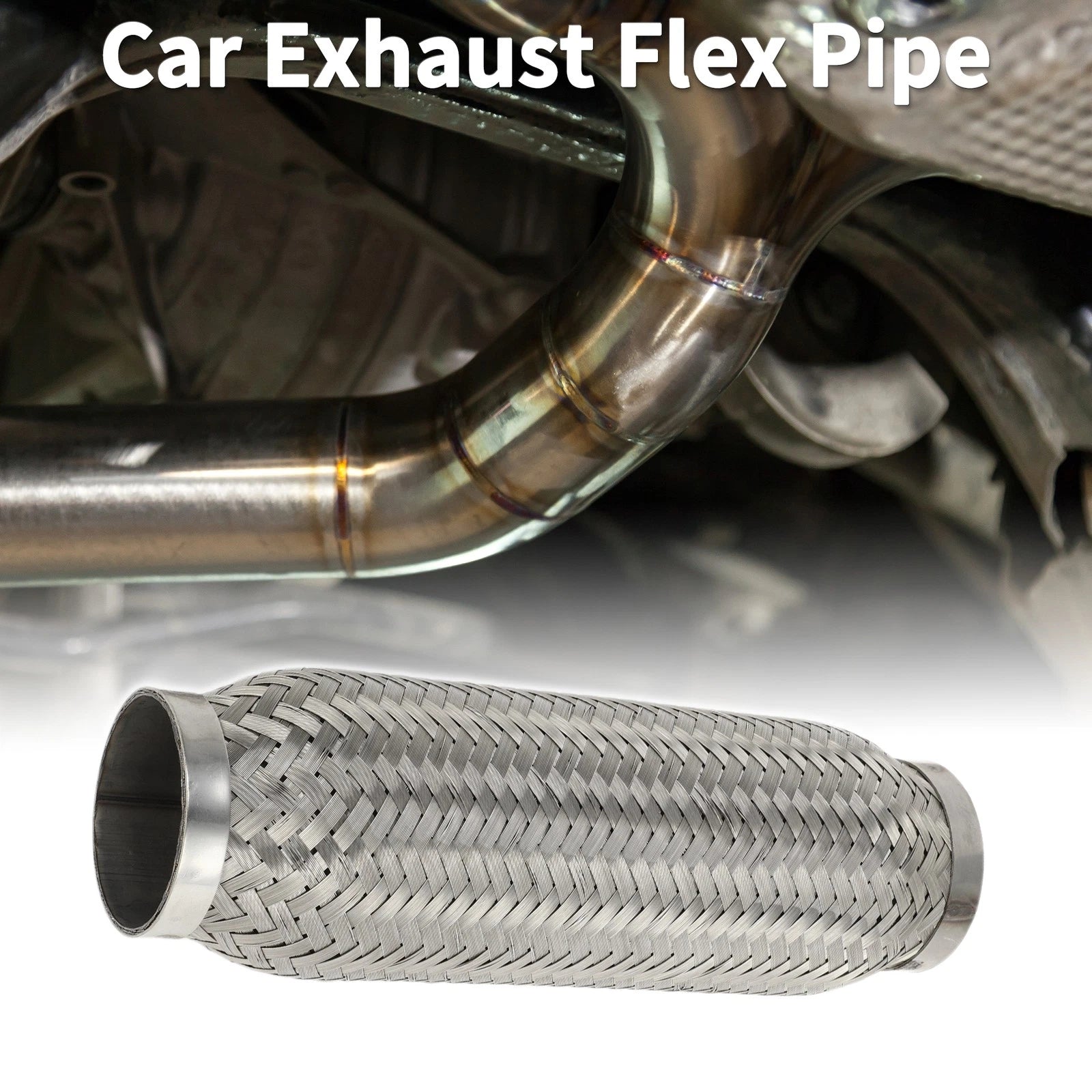 Exhaust Flex Pipe 2.55 Inch OD for