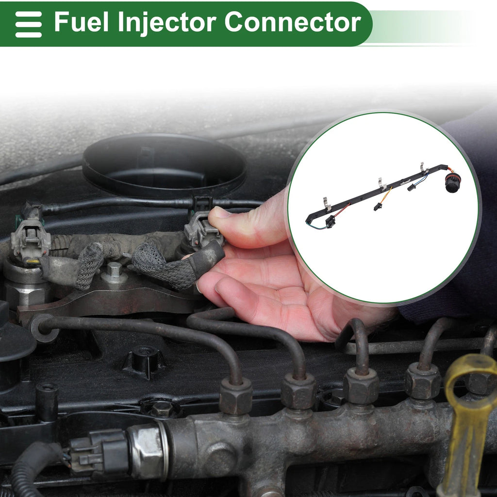 Fuel Injector Connector Replacement for Ford F-250 Super Duty (2008–2010)