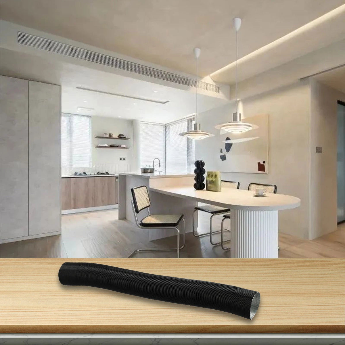 50 mm Flexible Heater Duct for Multiple Uses