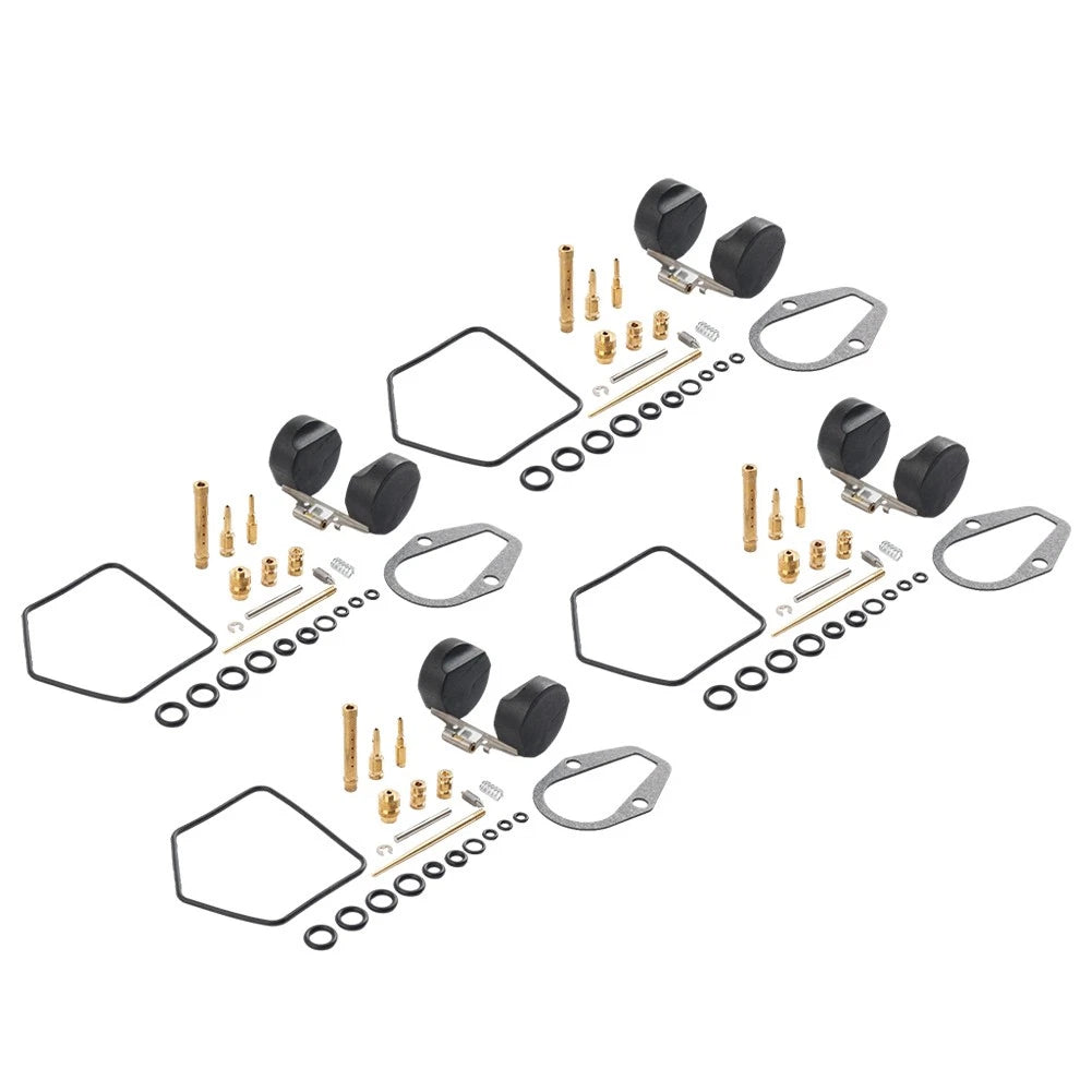4X Carburetor Rebuild Kit Jets Gaskets for Honda CB500 (1971–1973)