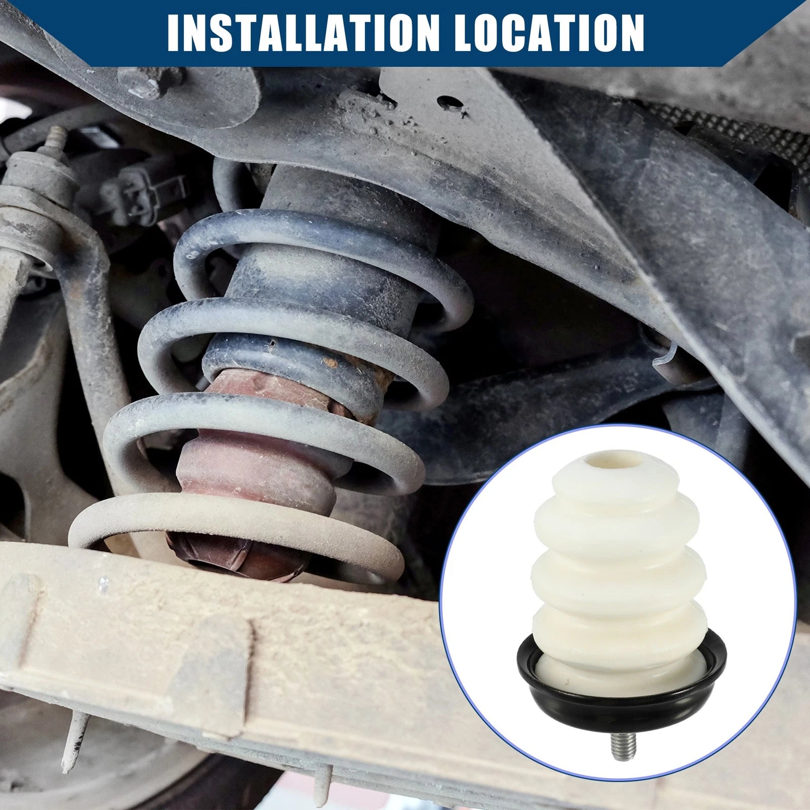 Suspension Strut Bumper Bump Stop for Chevrolet Silverado 1500 (1999-2006)