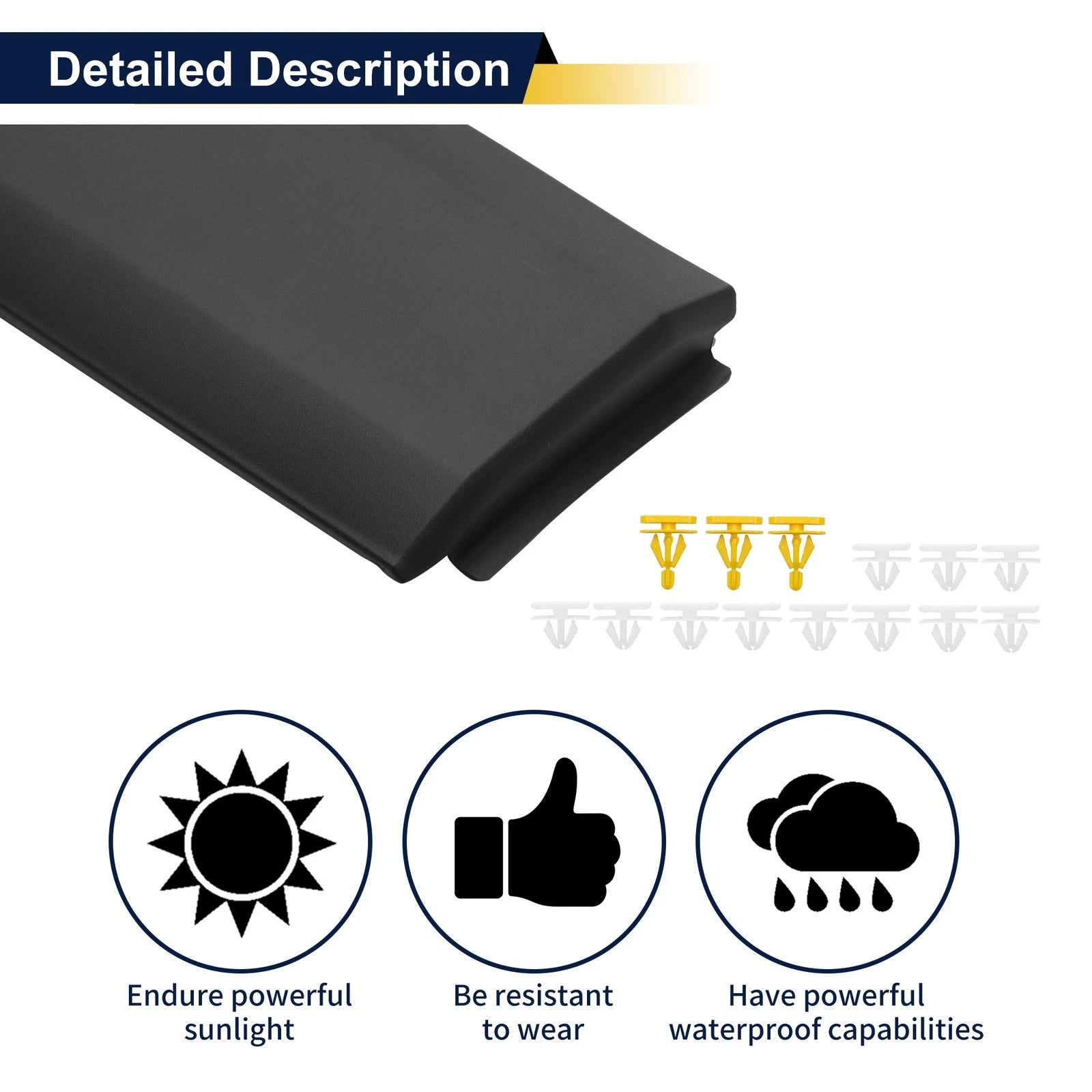 Lower Door Trim Garnish Replacement for Chevrolet Traverse (2018–2022)