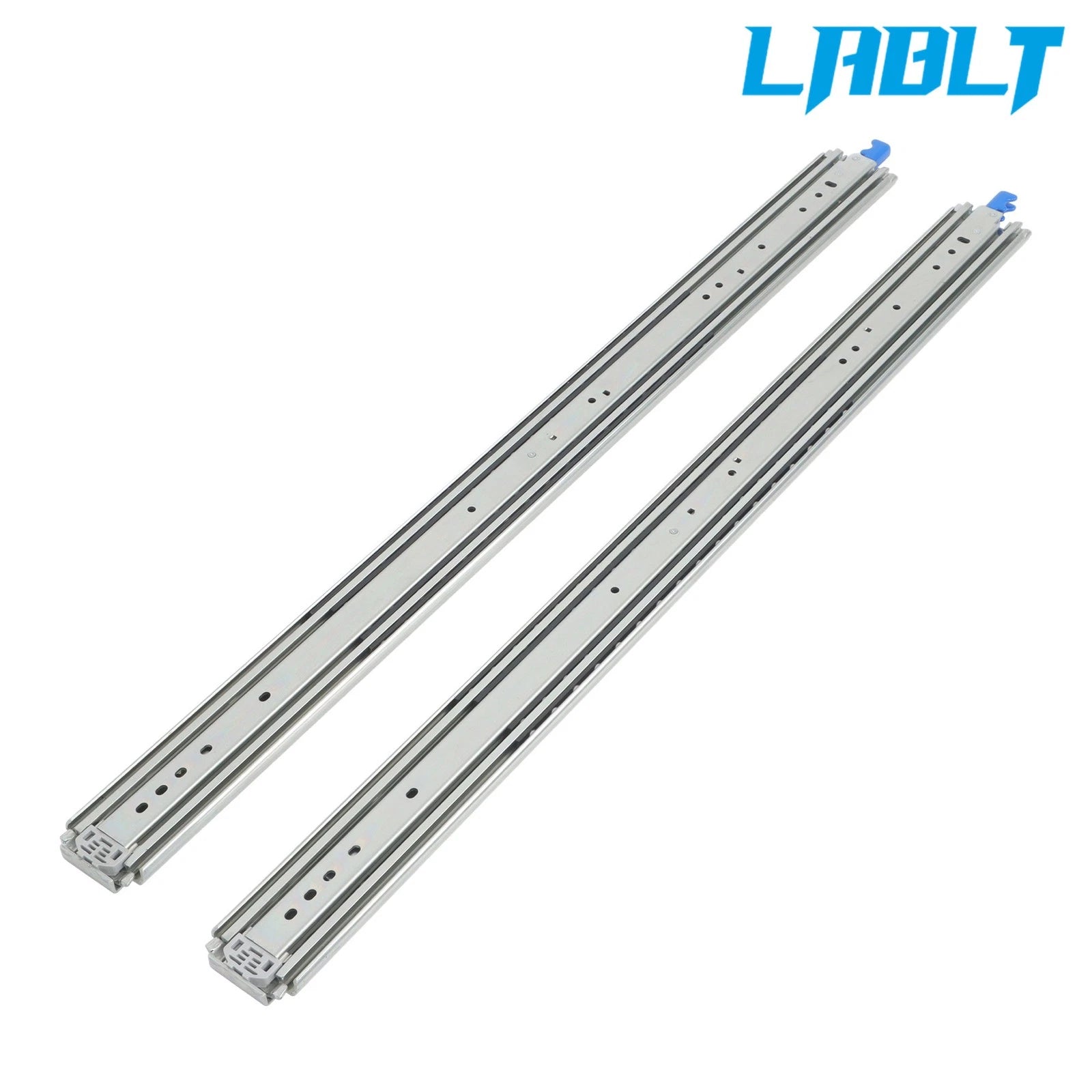 1 Pair Heavy Duty Drawer Slides 38" for Universal Applications (500 lbs)