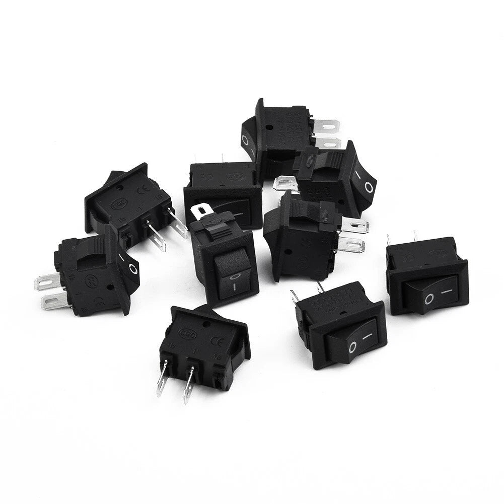 2X ON/OFF Toggle Switches for Electrical Work (Pack of 10)