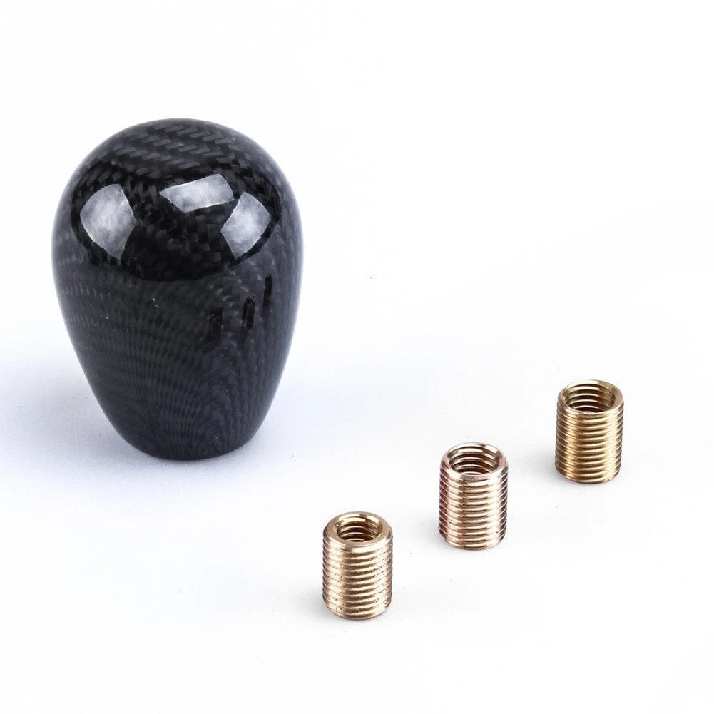 Lightweight Carbon Fiber Shift Knob for Vehicle Gear Systems