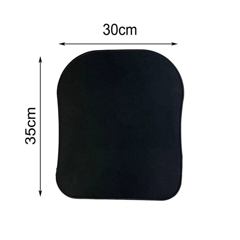 Rubber Non-Slip Protective Pad for Kitchen Countertop (30x35cm) Black