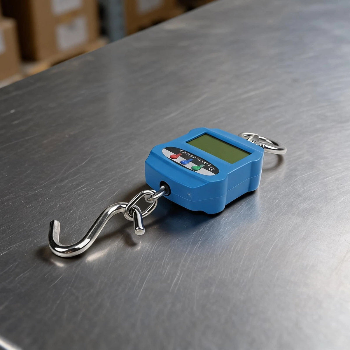 Electronic Hanging Scale 300kg Portable with LCD Screen and Unit Conversion