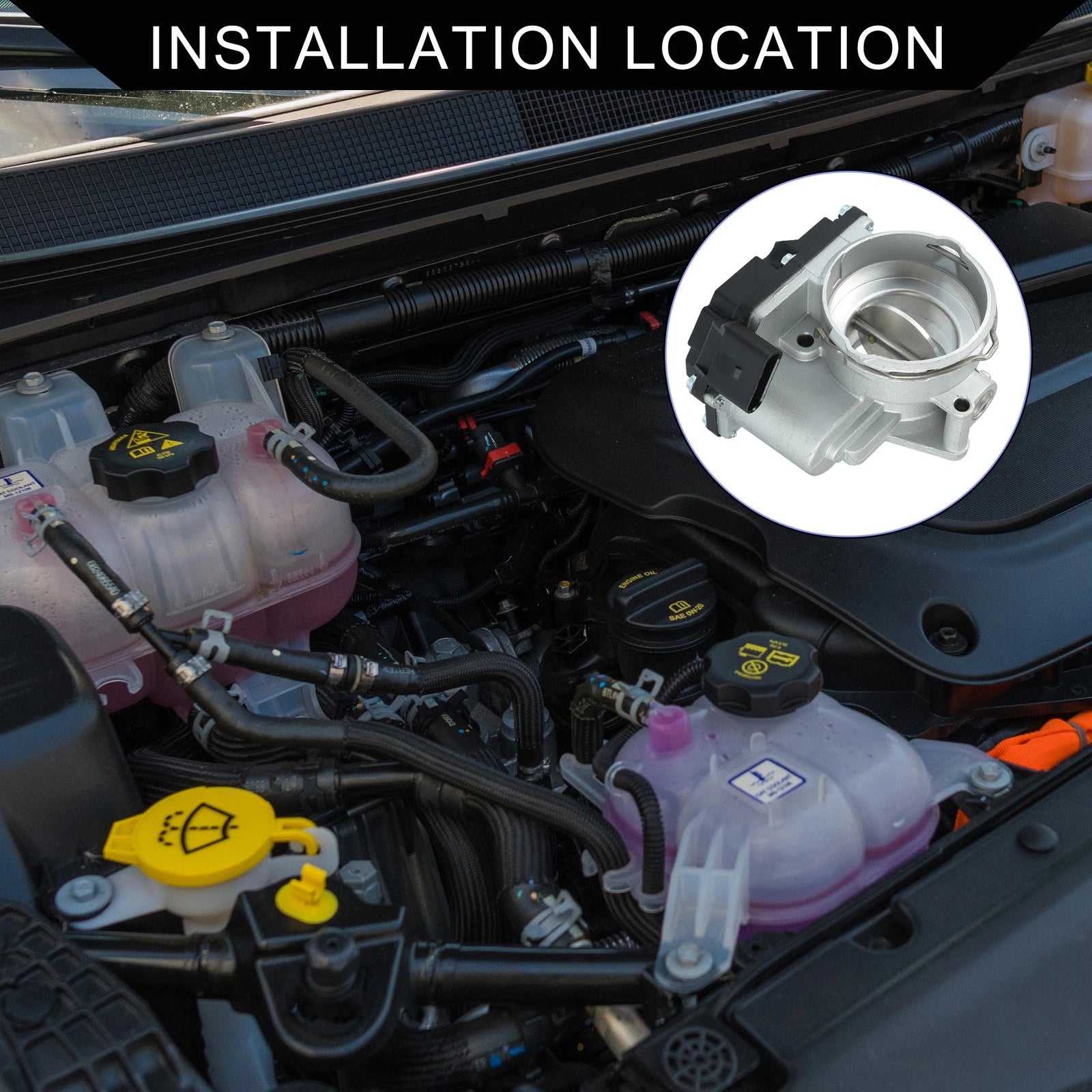 Throttle Body Replacement for Volkswagen Jetta 1.9L Diesel (2005–2006)