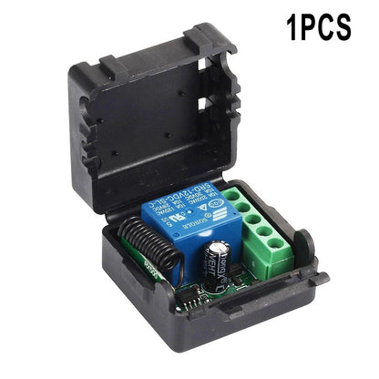 Dual Mode DC 12V Relay with Remote Controller for Universal Use