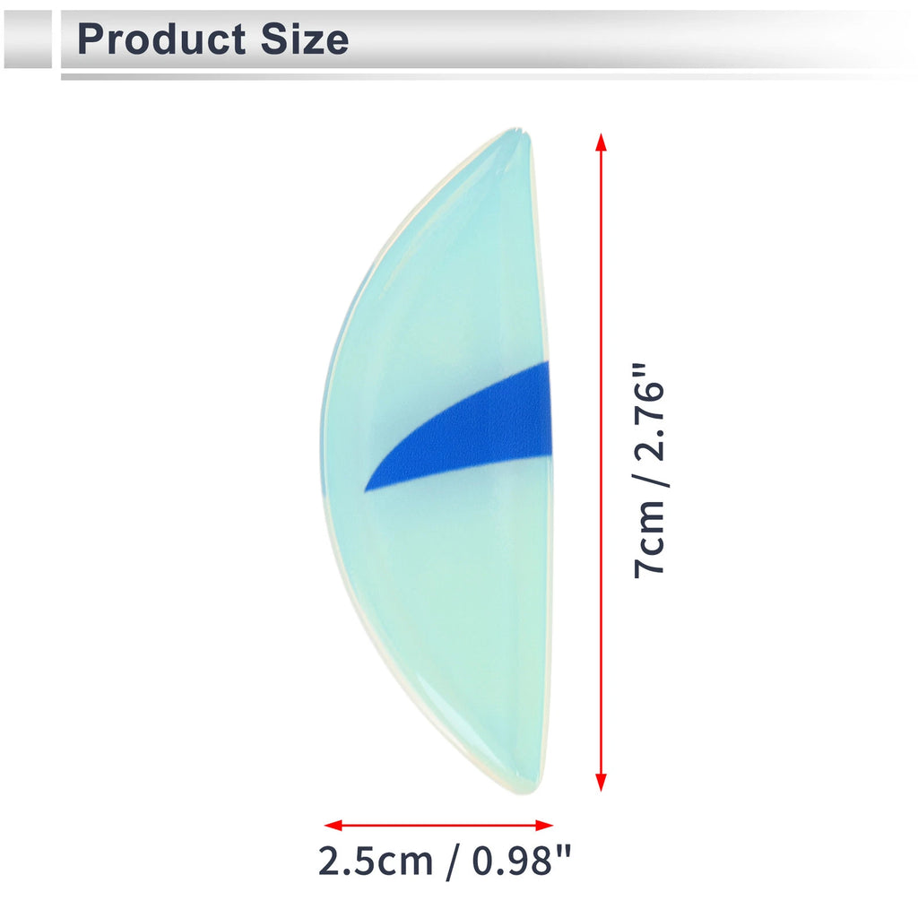 Reflective Bumper Decal for Universal Fit (Blue Arc Blue Eyes Pattern)