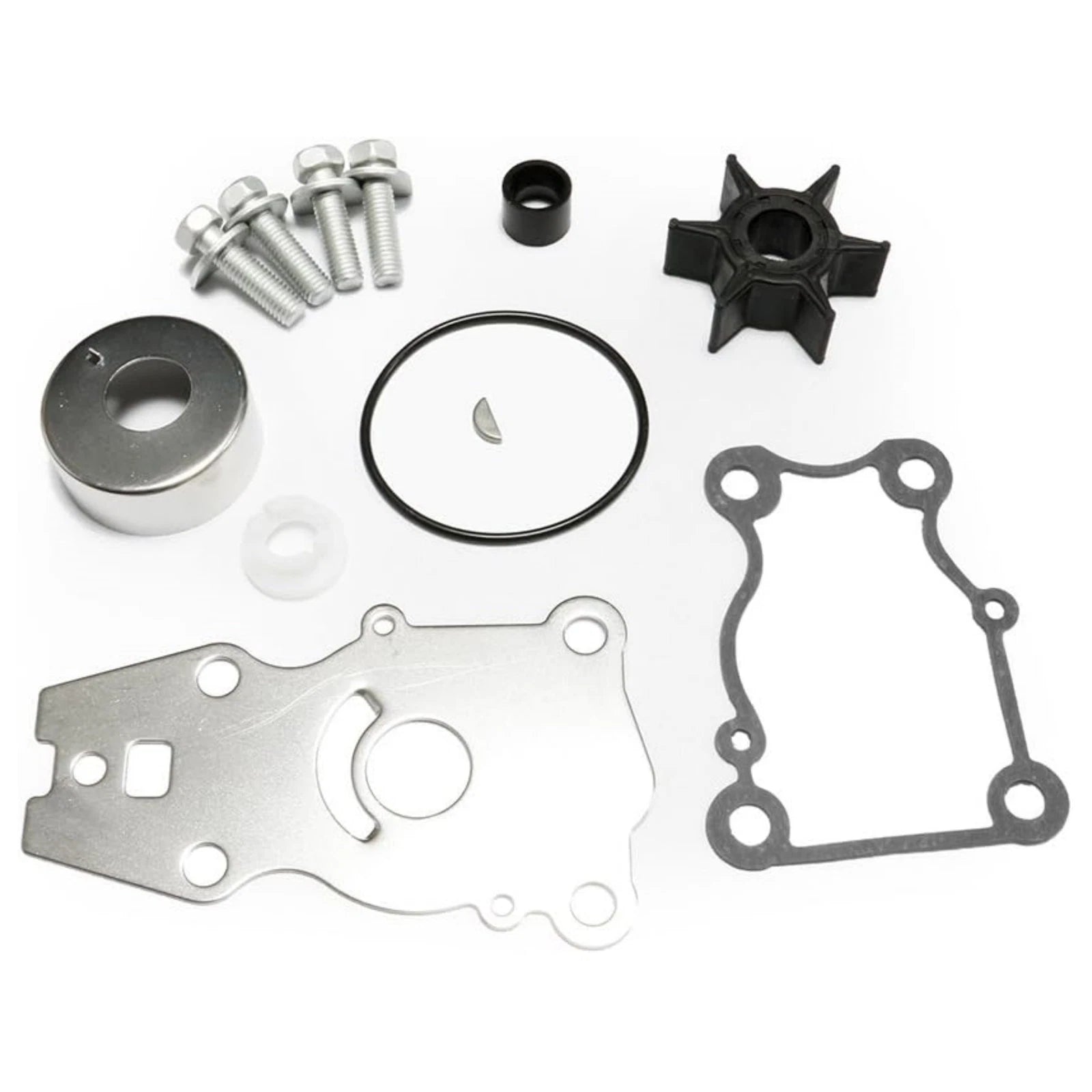 Water Pump Impeller Kit for Yamaha 30 40 HP 4-Stroke Outboard (66T-W0078-00, 18-3440)