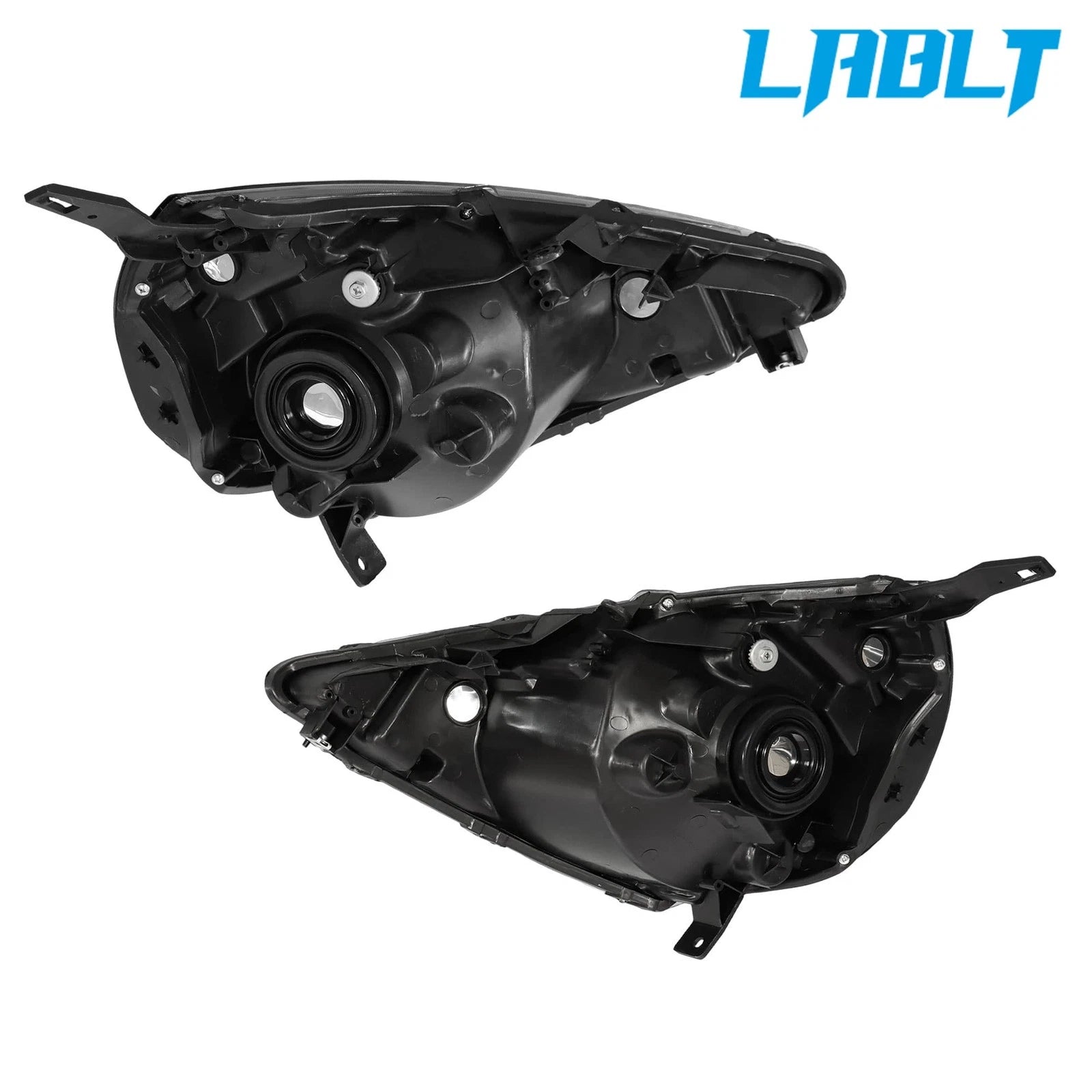 Set of 2 Halogen Headlights for Honda Fit (2007–2008)