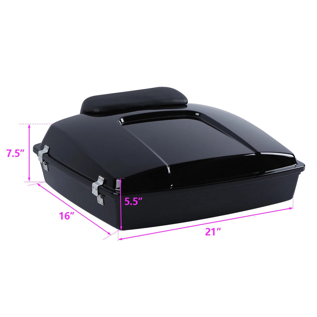 Razor Trunk Backrest for Harley Touring (1997–2008)