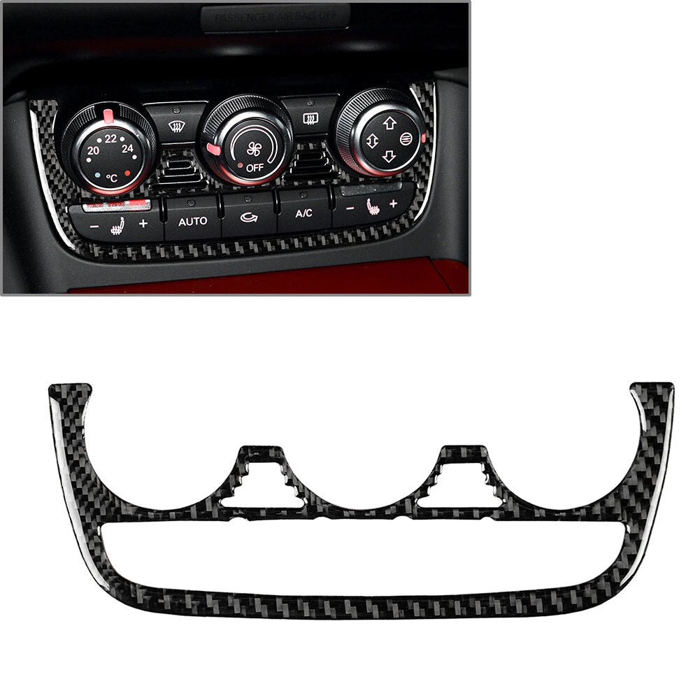 Center Console Air Conditioner Switch Button Cover for Audi TT TTS TTRS (2008–2014)