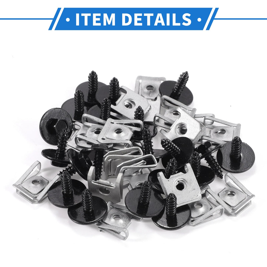 Car Fender Liner Splash Shield Screw Set for BMW 1 Series M (2011–2011)