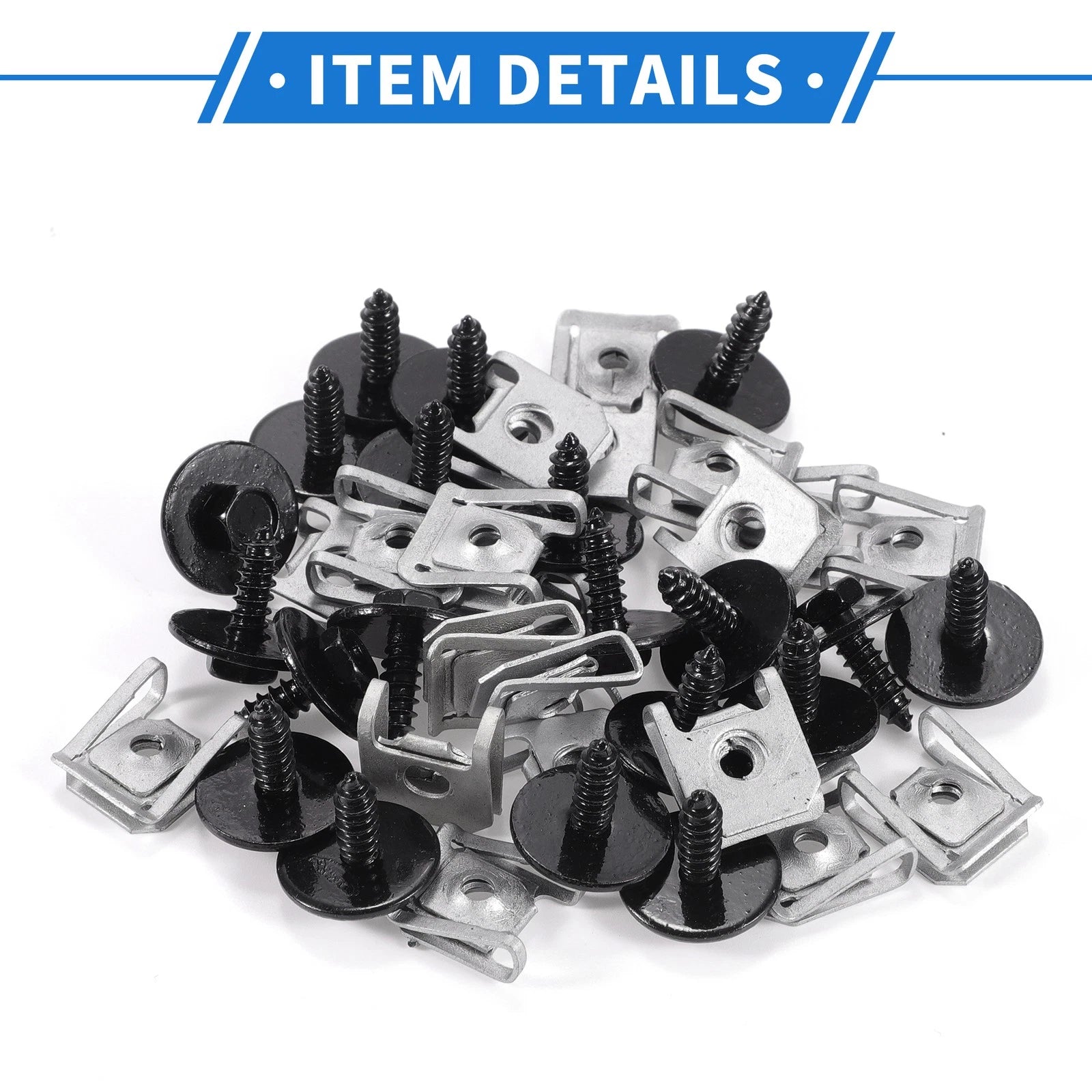 Car Fender Liner Splash Shield Screw Set for BMW 1 Series M (2011–2011)