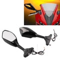 2X LED Mirrors for Universal Street Bikes (All Models)