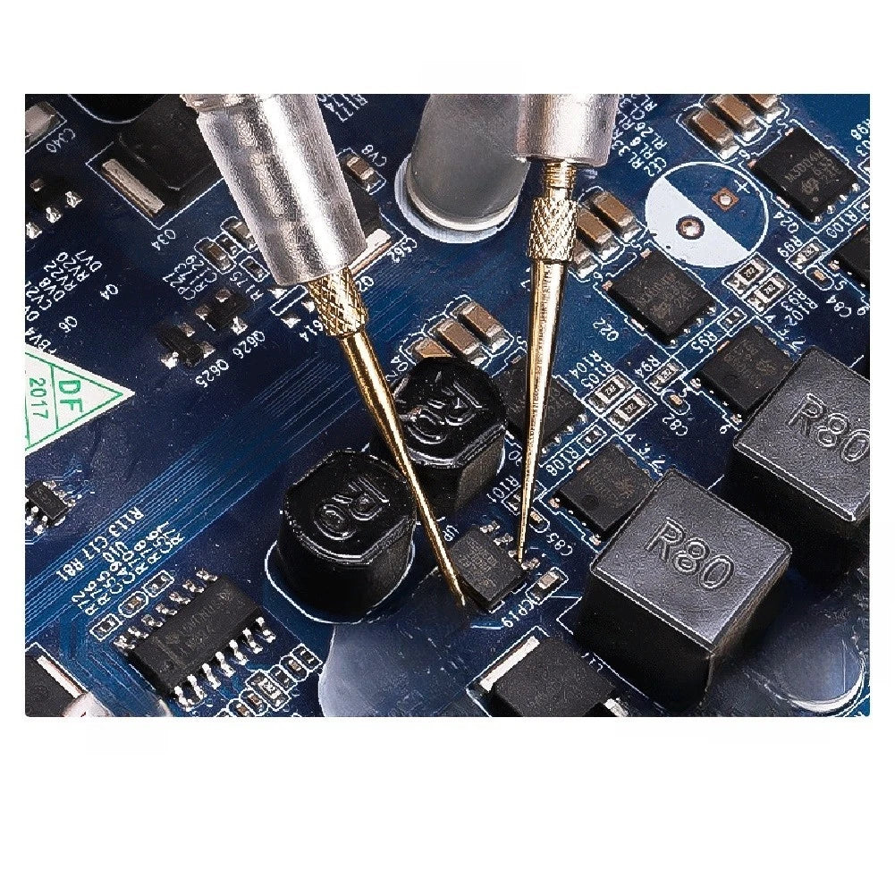 Ultra Fine Pointed Probes with Gold Plated Tips for Automotive Use