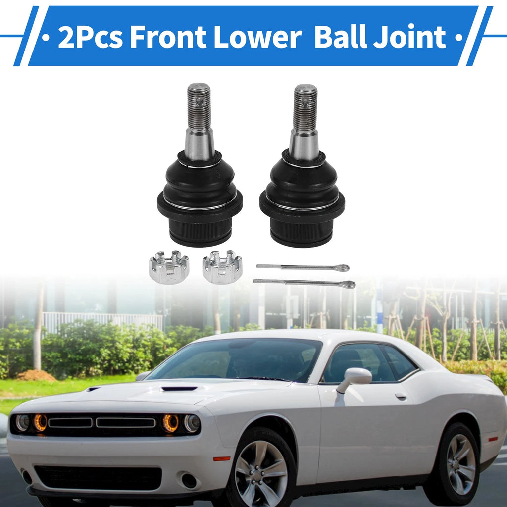 2 Pcs Front Lower Ball Joints Replacement for Dodge Ram 1500 (2002–2005)