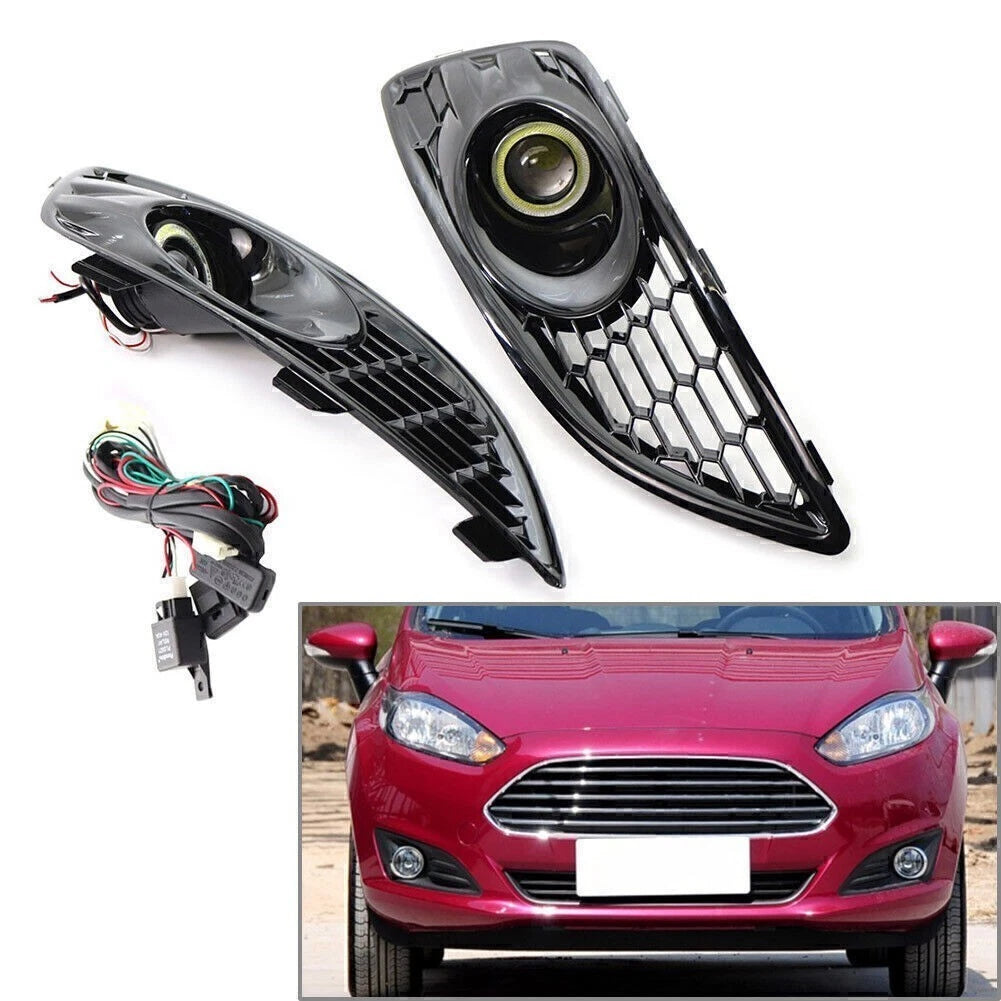 2X LED Fog Light for Ford Fiesta (2012–2016)