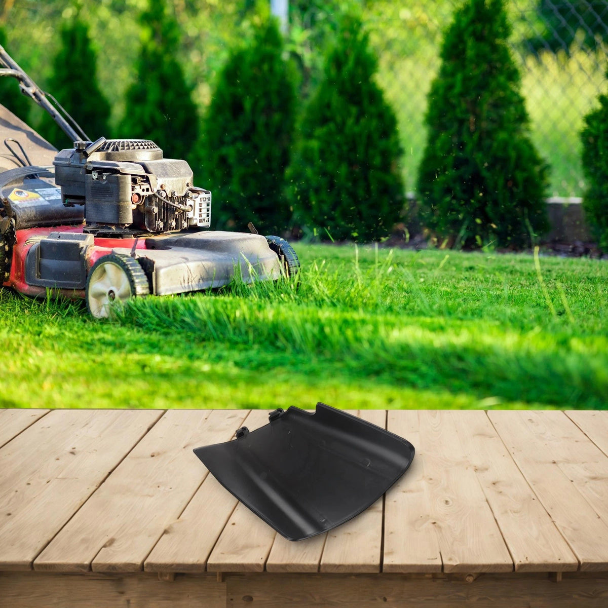 Discharge Chute Deflector for Mowers (Performance)