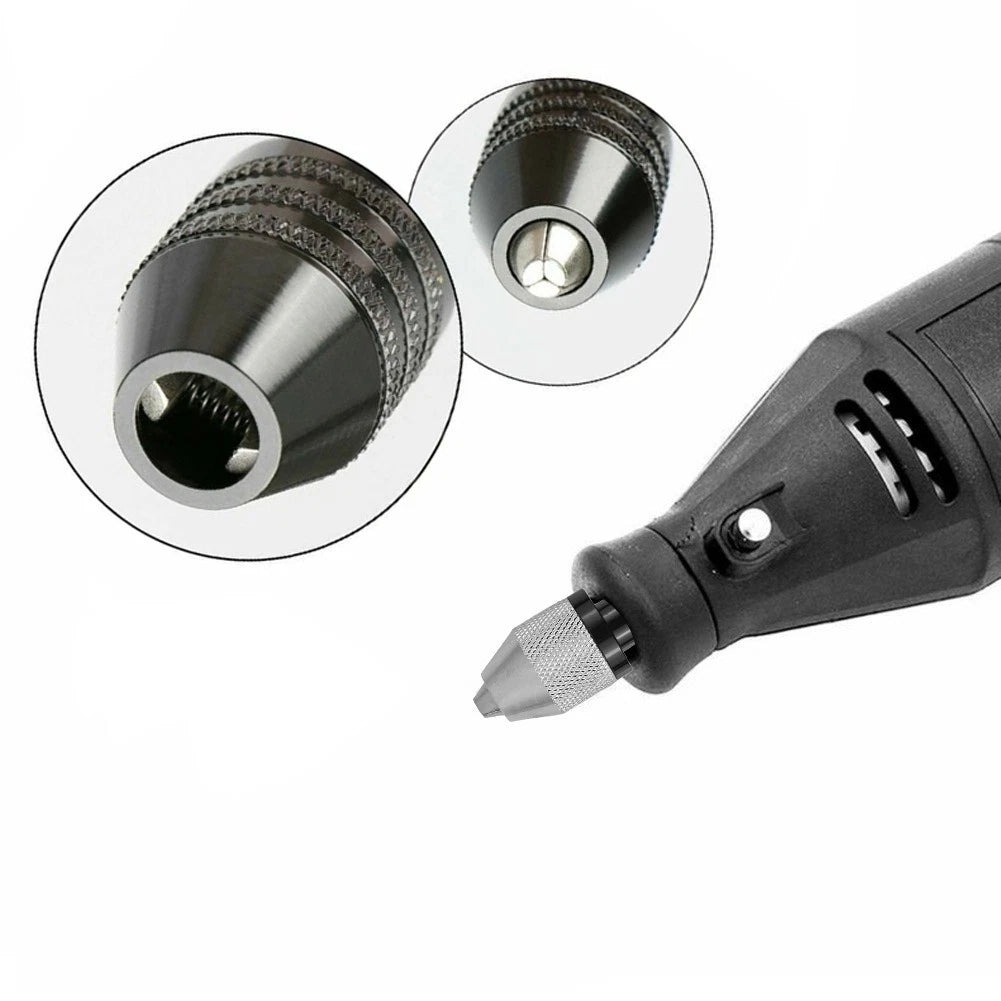 Keyless Drill Chuck with Hex Shank for Portable Tools (Universal)