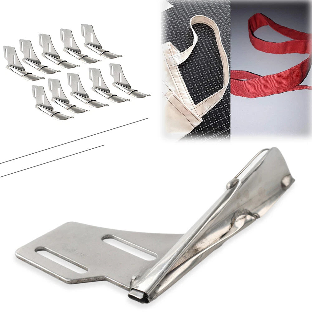 Belt & Loop Folder For Single or Double Needle Industrial Machines 1PC