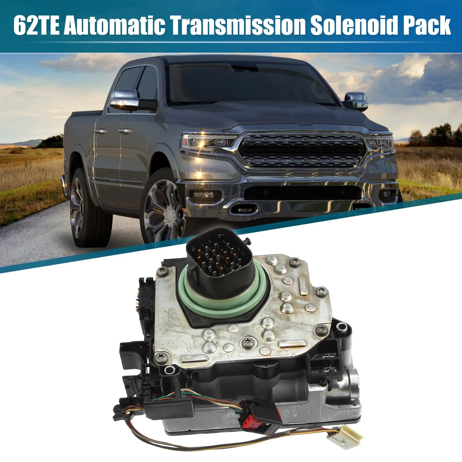 Transmission Solenoid Assembly Block Pack for Chrysler Dodge (2010–2018)