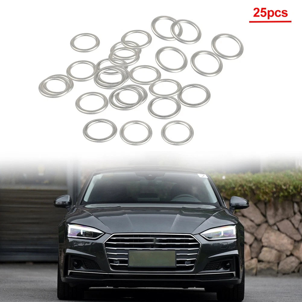 Transmission Oil Drain Plug Gaskets Washers Seals Kit For Audi For VW