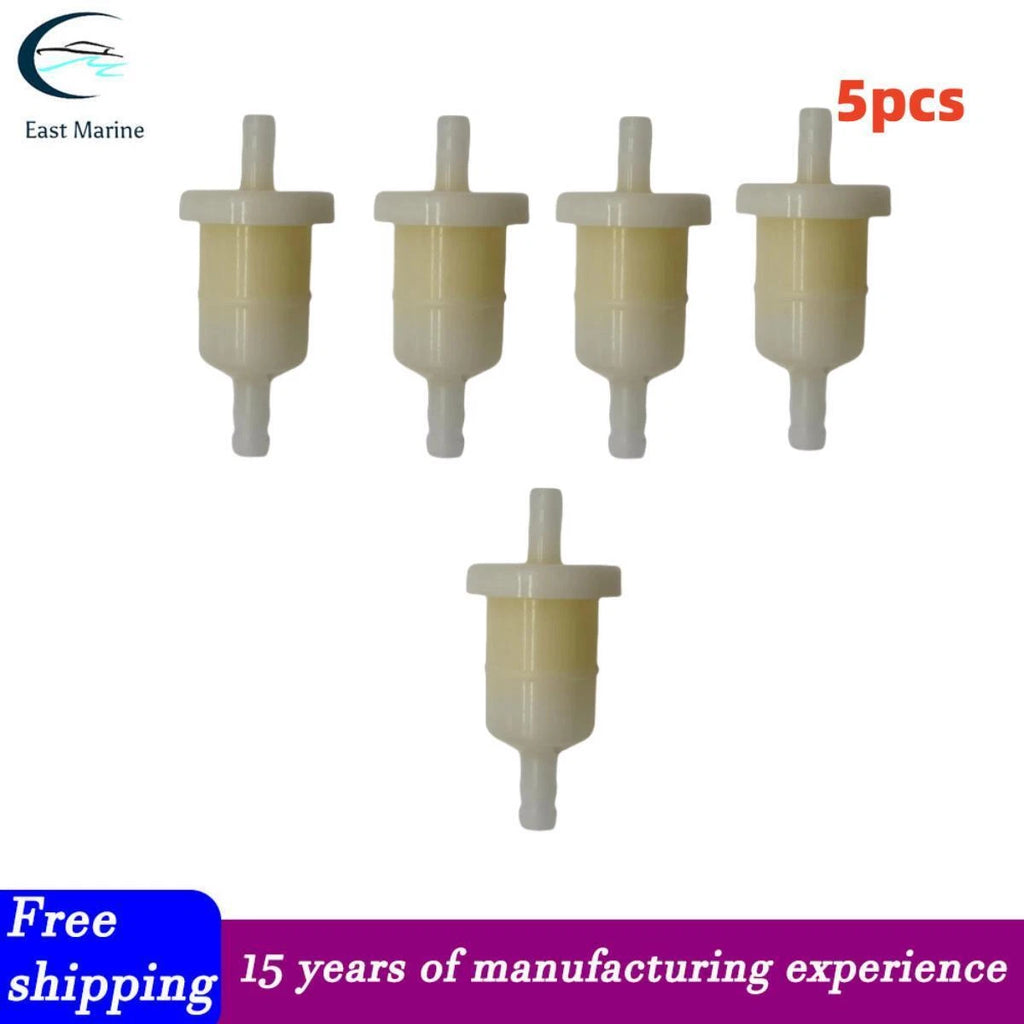 5X Fuel Filter 16910-ZV4-015 for Honda BF 8-30HP (1990–2023) Outboard