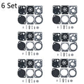 Set of 6 Carburetor Repair Rebuild Kits for Zama RB-97 C1Q-S72 C1Q-S110 C1Q-S110A