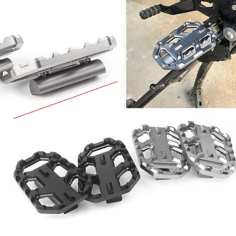 Front Footpegs for BMW R Nine T Scrambler (2016–2017) Black/Titanium