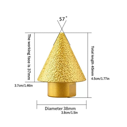 M14 57° Diamond Chamfer Bit for Tile Cutter Marble Concrete