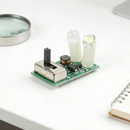 Bright White Light Control Board for DIY Solar Project (1.2V)