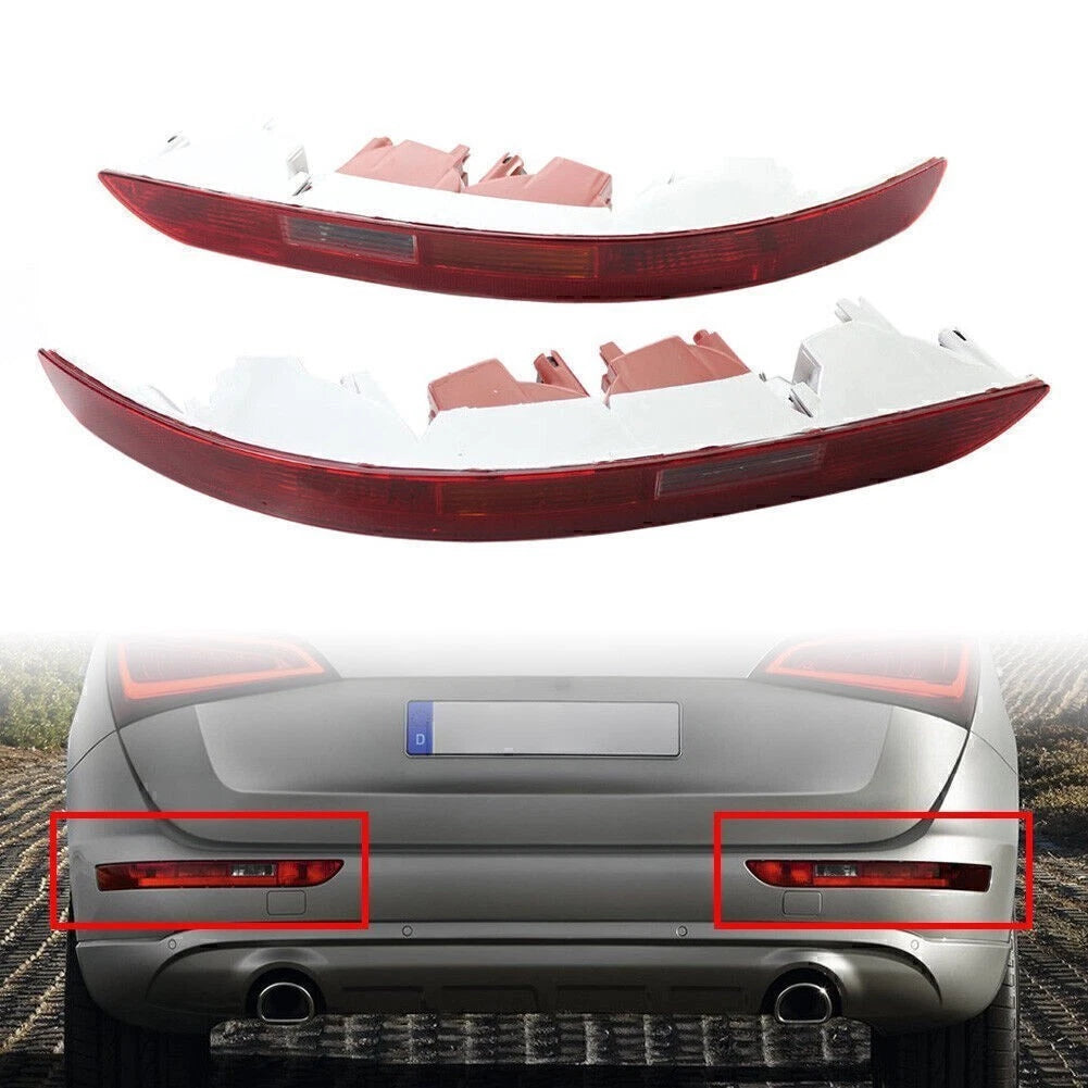 Pair Rear Bumper Tail Light Brake Stop Lamp for Audi Q5 (2009–2017)