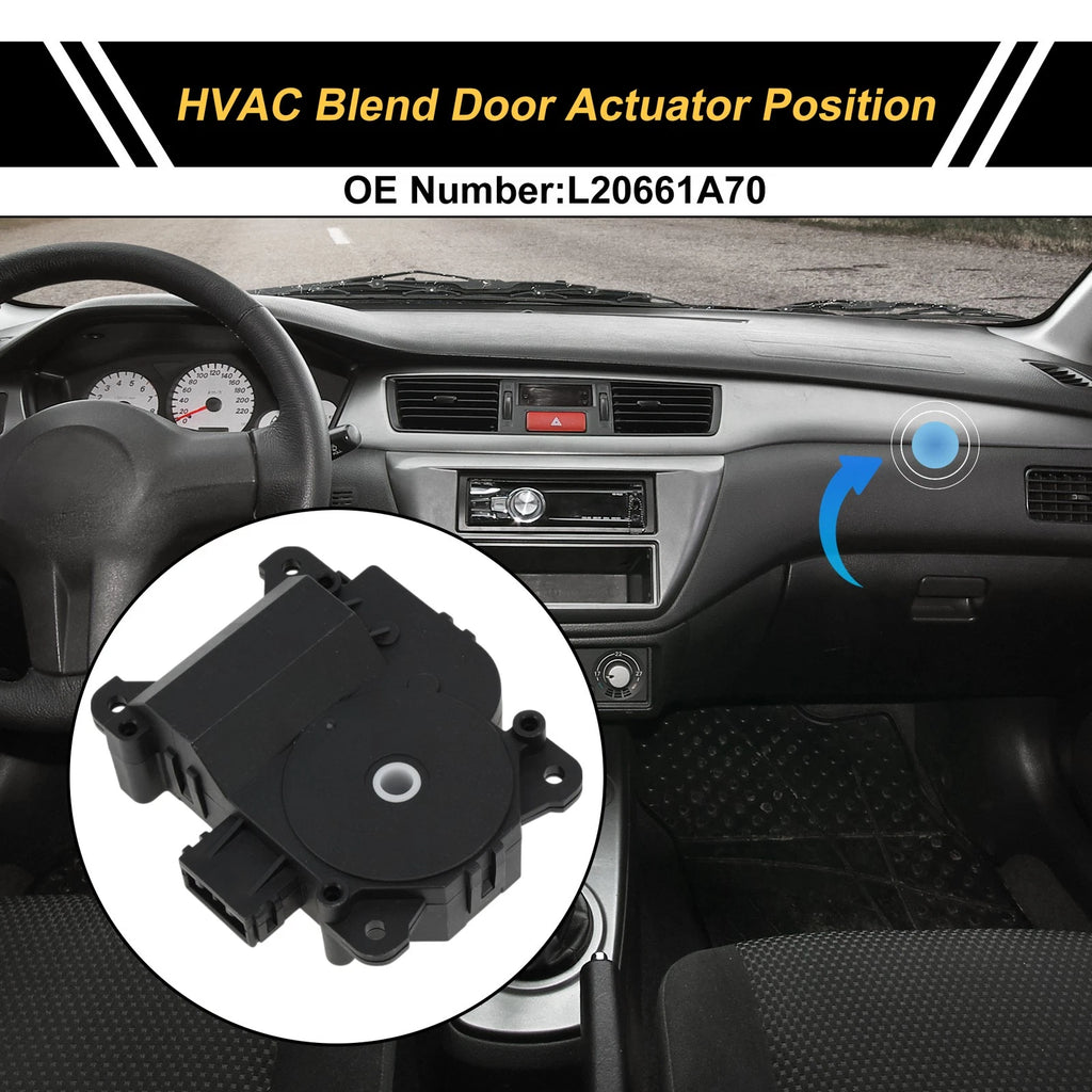 HVAC Heater Blend Door Actuator Replacement for Mazda CX-9 (2006–2007)