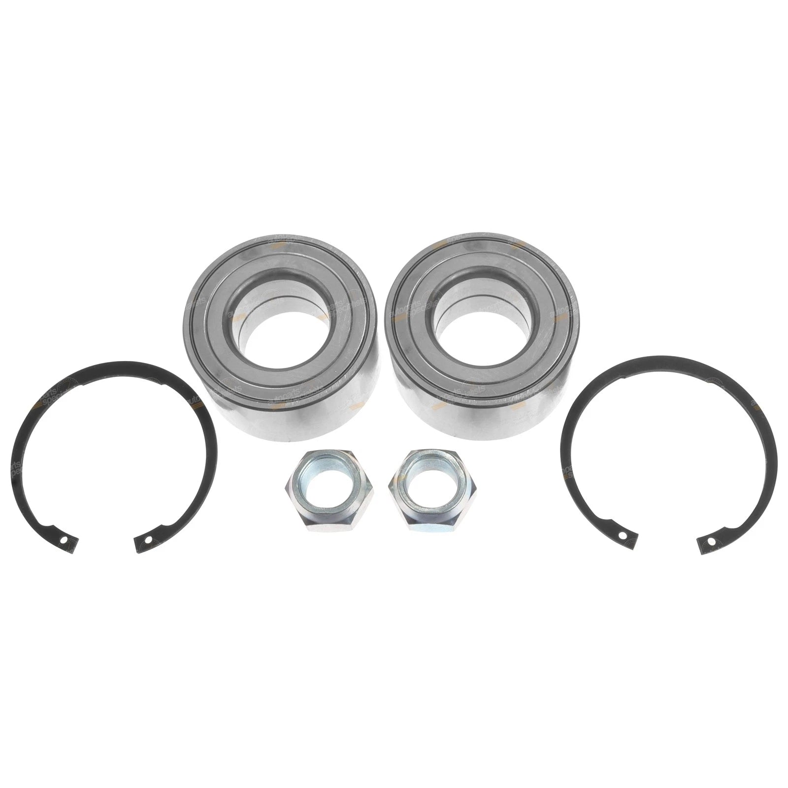 2x Front Wheel Bearing Kits + Grease for Lancer CH (2003–2008)