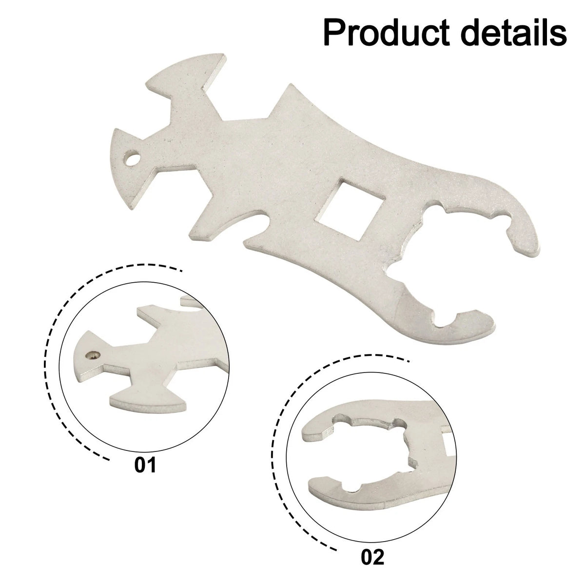 Stainless Steel Tool for Efficient Handling of Gas Bottles (11kg, 5kg)