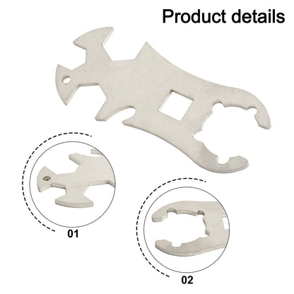 Stainless Steel Tool for Efficient Handling of Gas Bottles (11kg, 5kg)