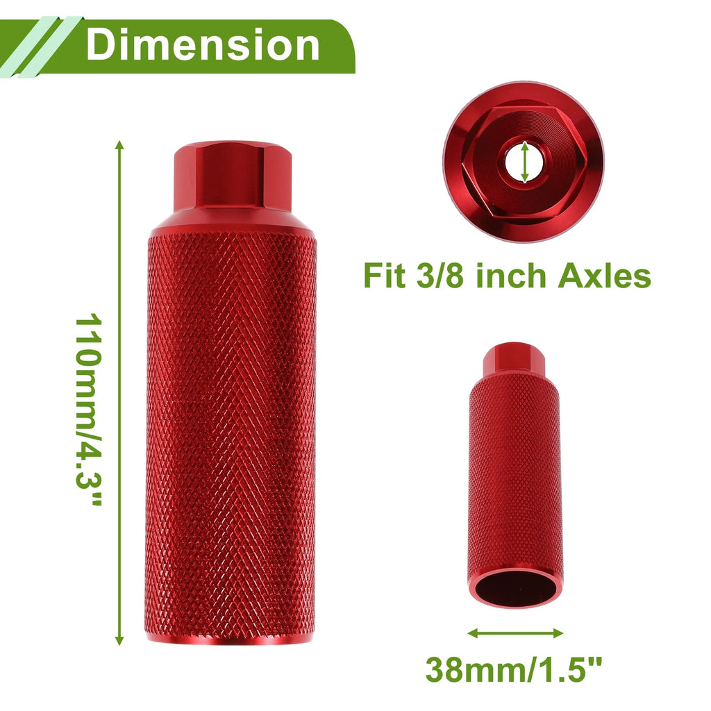 Bike Pegs 110mm Replacement Set for Motorcycle Universal (All Years)