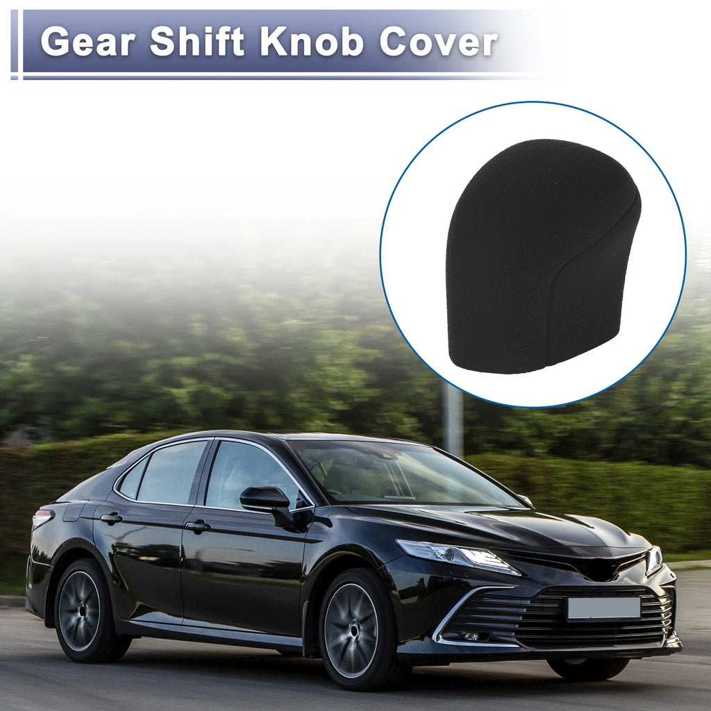 Automatic Shift Knob Cover Black Silicone Replacement for Toyota Camry (2018–2024)