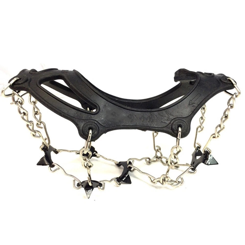 8 Steel Teeth Crampons for Outdoor Ice Climbing and Snow Hiking